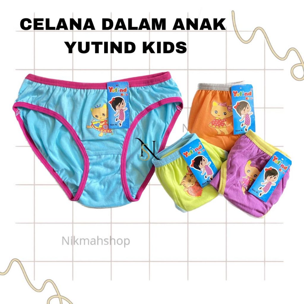 (3pcs) Celana Dalam Anak YUTIND KIDS.