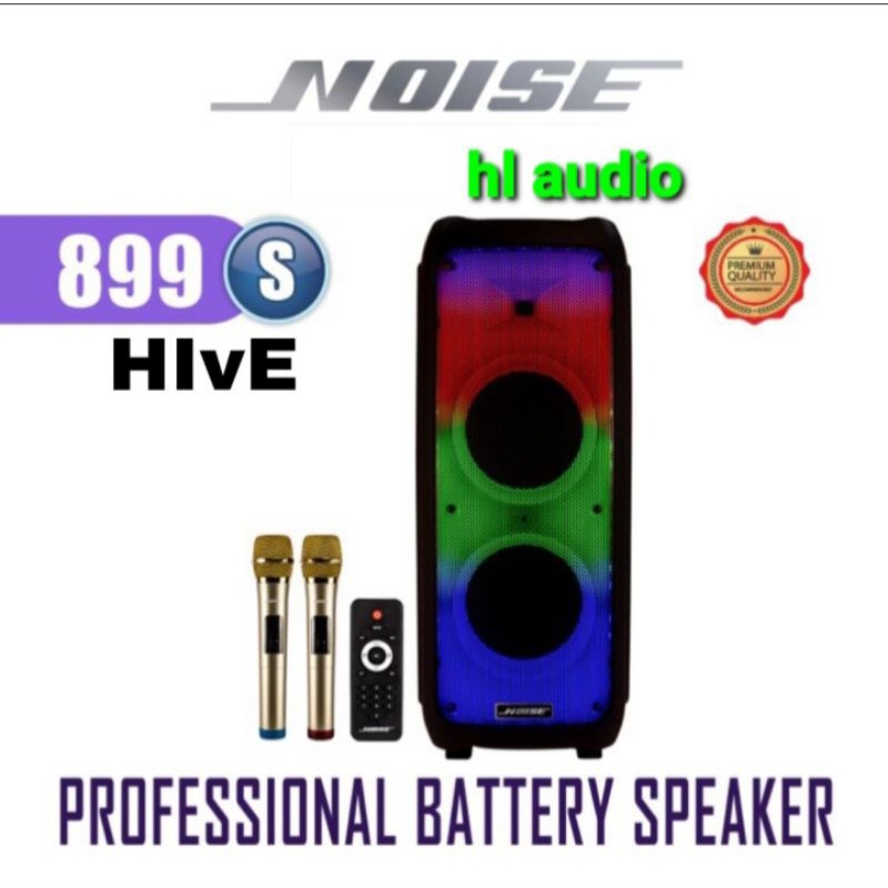 SPEAKER PORTABLE NOISE 899S HIVE DOUBLE 10 INCH ORIGINAL