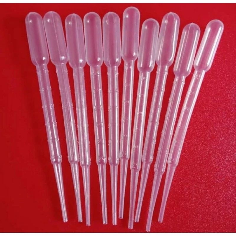 Pipet Plastik 3ml panjang 15cm/Pipet tetes/Pipet sedot