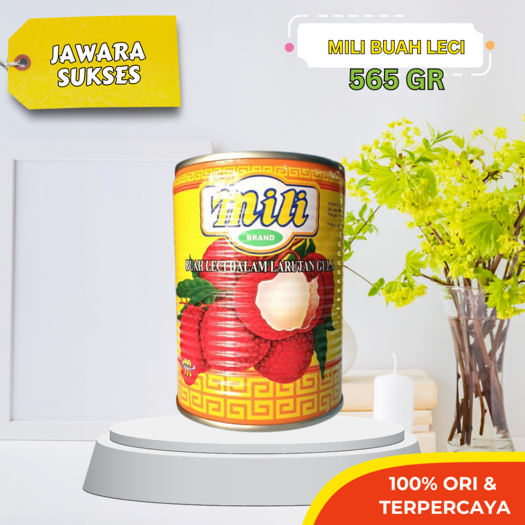 

[565gr] Mili Buah Leci | Buah Leci Kaleng