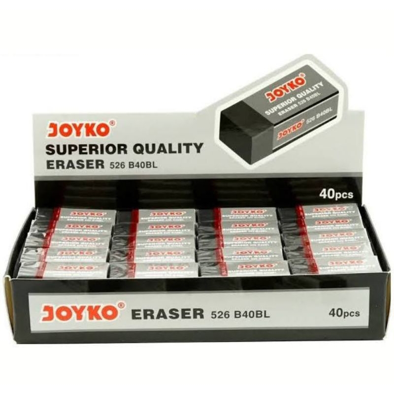 

eraser joyko 1box 40 pcs