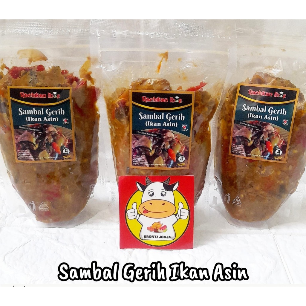 

FROZEN FOOD SAMBAL IKAN ASIN / SAMBAL GERIH 140GRAM - DISASS JOGJA