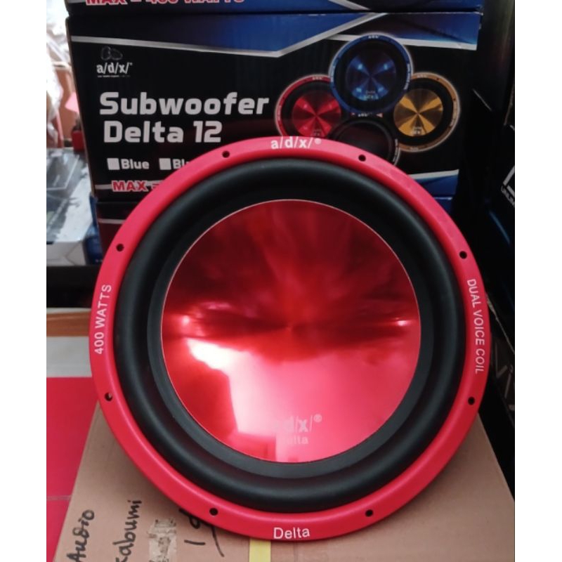 subwoofer 12in ADX DELTA 12BL 400watt doble coil