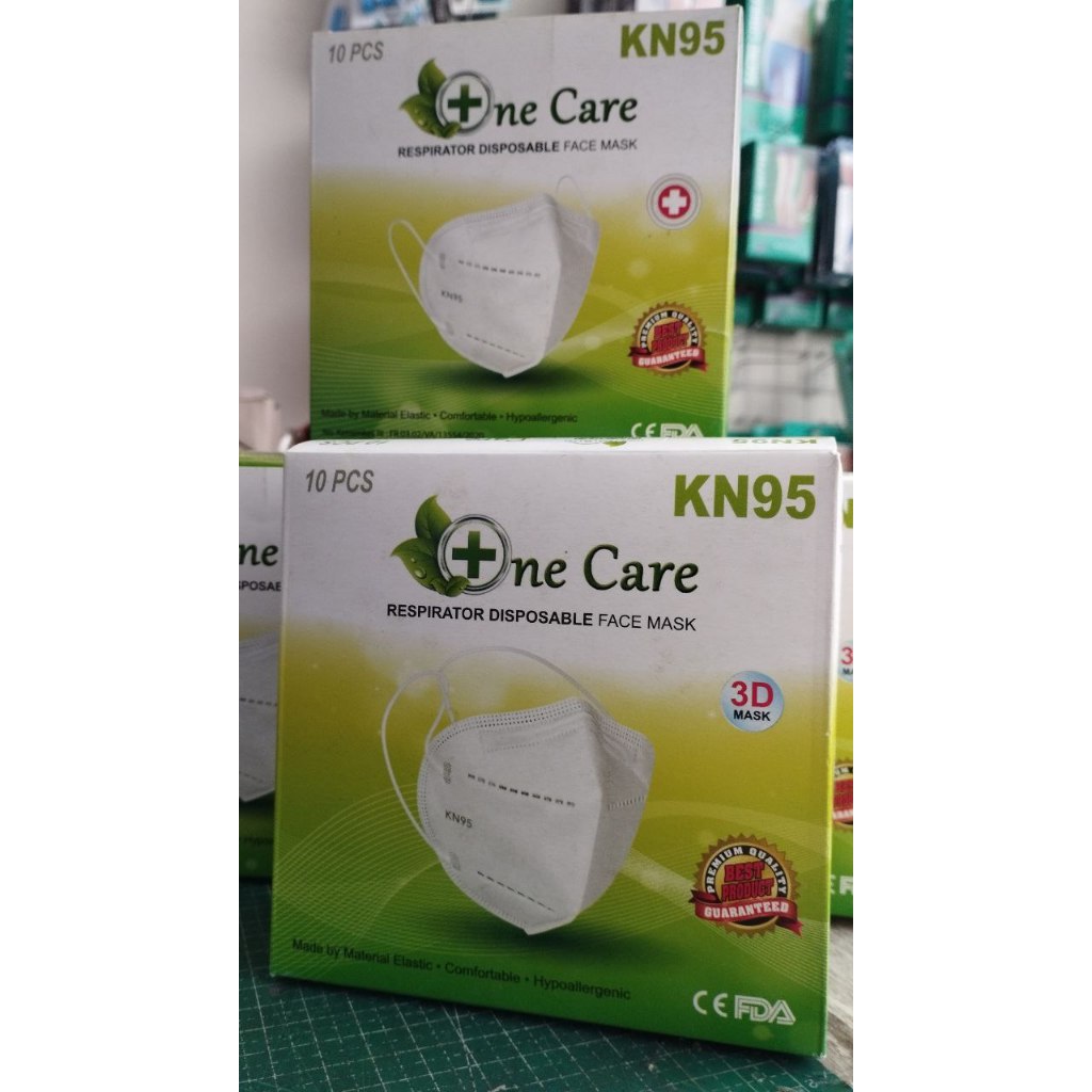 Masker KN95 One Care isi 10pcs Warna Putih