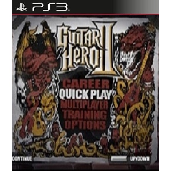 DVD Kaset Game PS2 PKG PS3 Multiman HEN Guitar Hero Extreme Vol 2