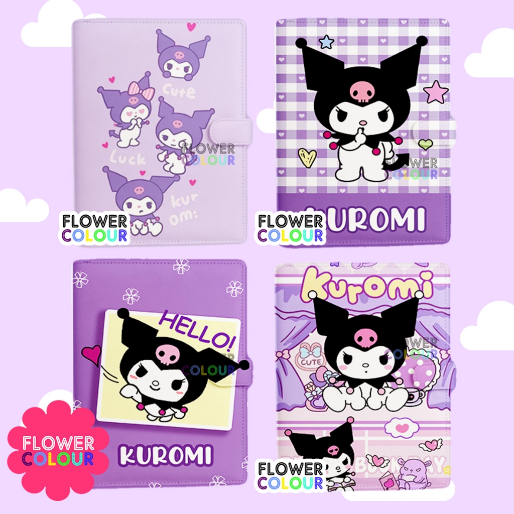 

Binder Custom Karakter Kuromi | Binder Kuromi ukuran A5 B5