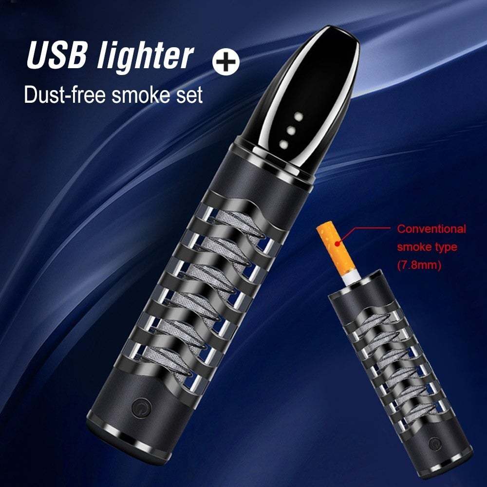 Asbak Rokok Portable Elektrik - Pemantik Rokok - X Lighter Enclo