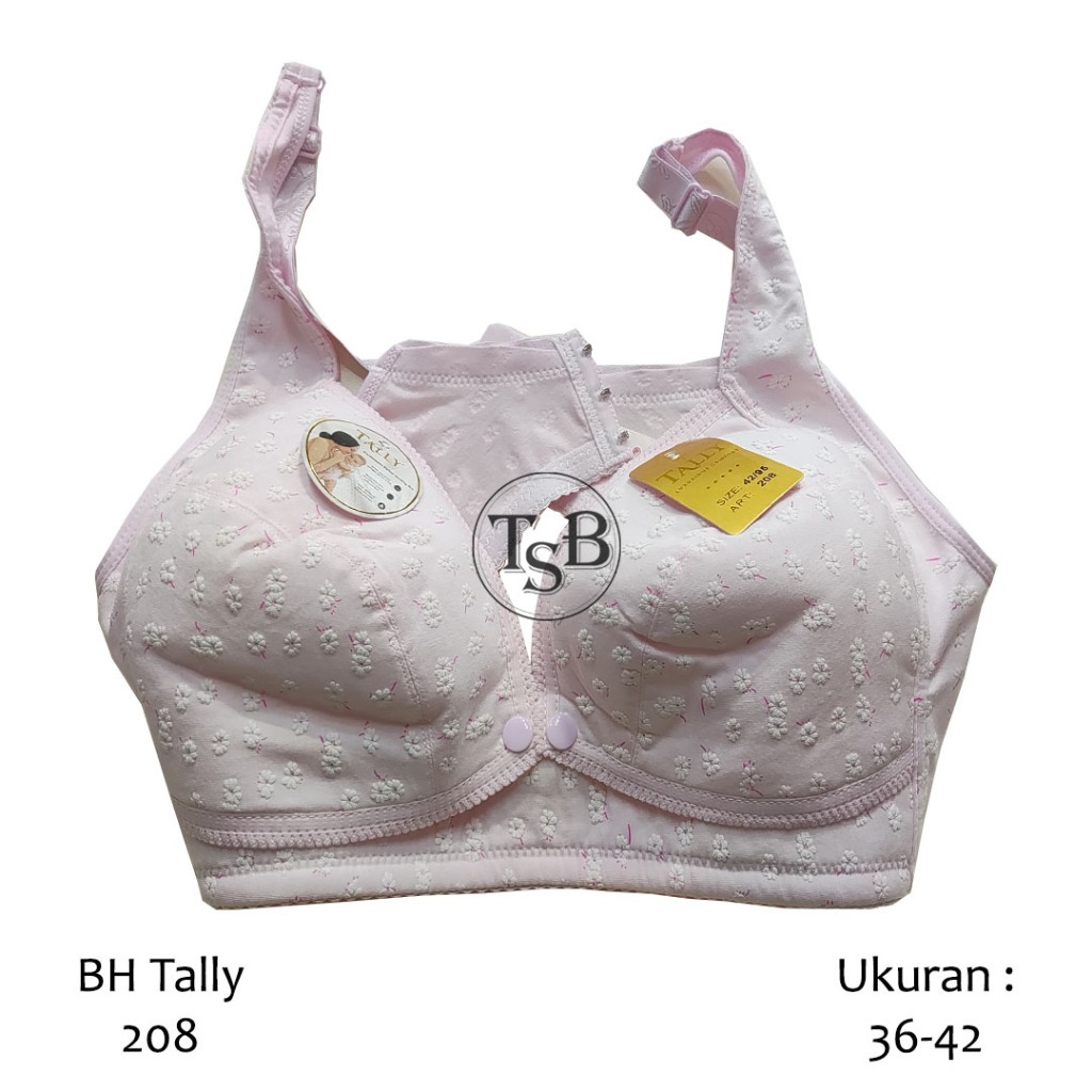 BH Wanita Tally 208 BRA Wanita Tally BH Tally BRA Tally BH Busui Tanpa Busa 36 38 40 42