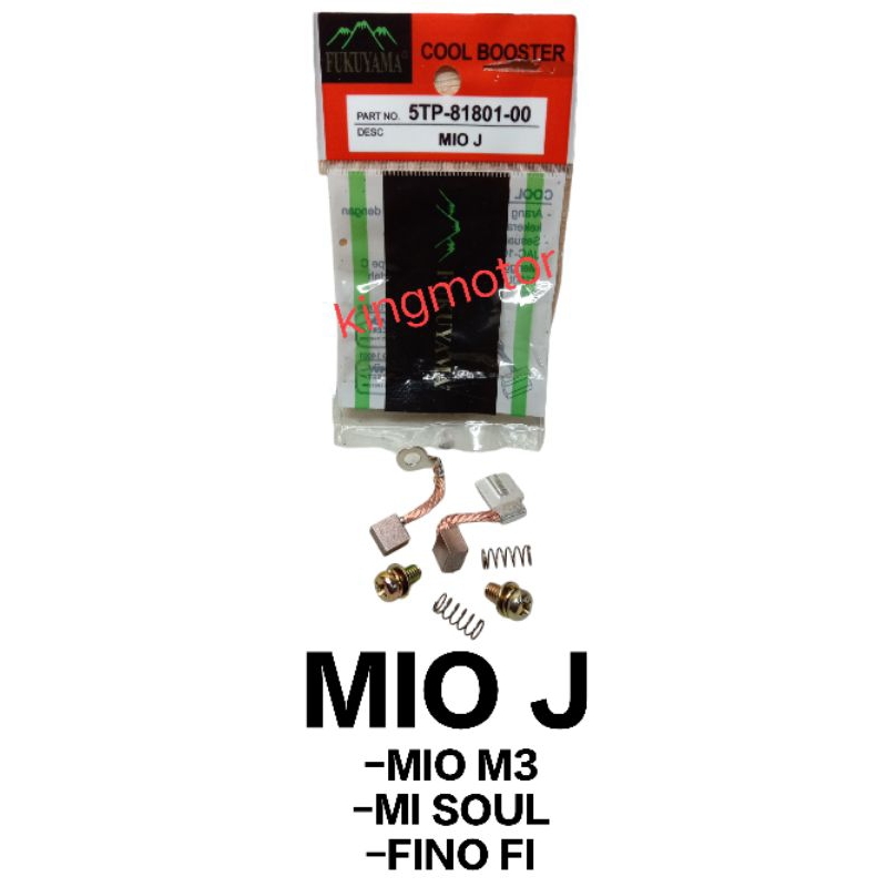 ARANG COOL STATER COOL BOOSTER BATU KARBON ARANG DINAMO YAMAHA MIO J MIO M3 MIO SOUL FINO FI KUALITA