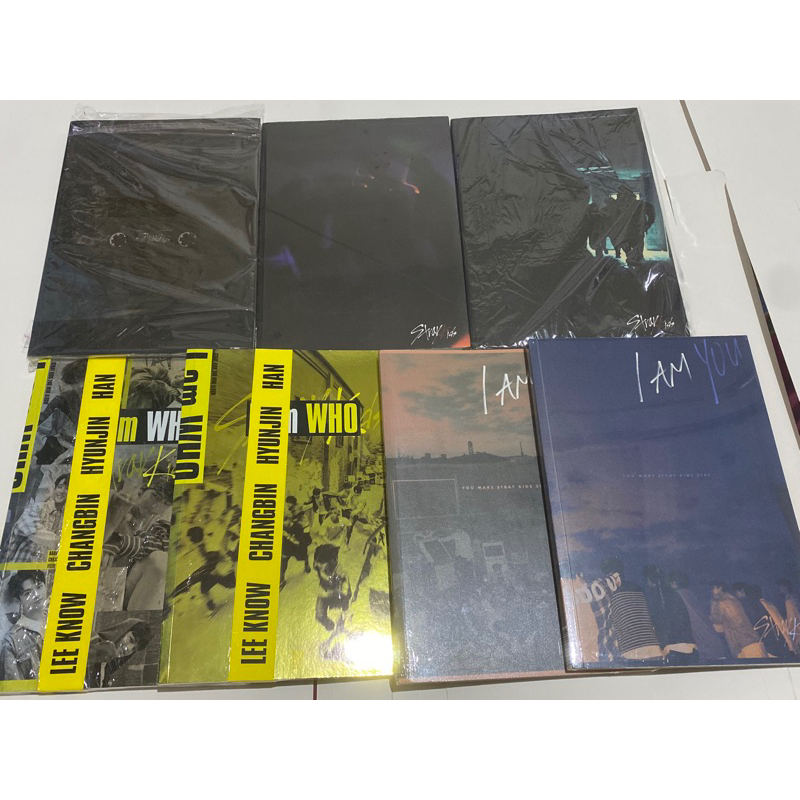 ALBUM ONLY STRAY KIDS MIXTAPE IAM NOT IAM WHO IAM YOU HAN SEUNGMIN LEEKNOW