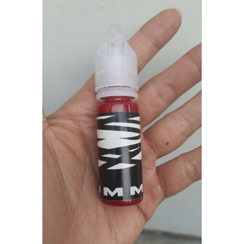 [100% ORIGINAL] 15 ML Tinta Tattoo MUMMY INK CRIMSON RED Original USA tatto tato ink