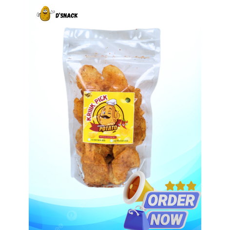 

Keripik Kentang D'SNACK 250g: Rasakan Sensasi Camilan Berkualitas