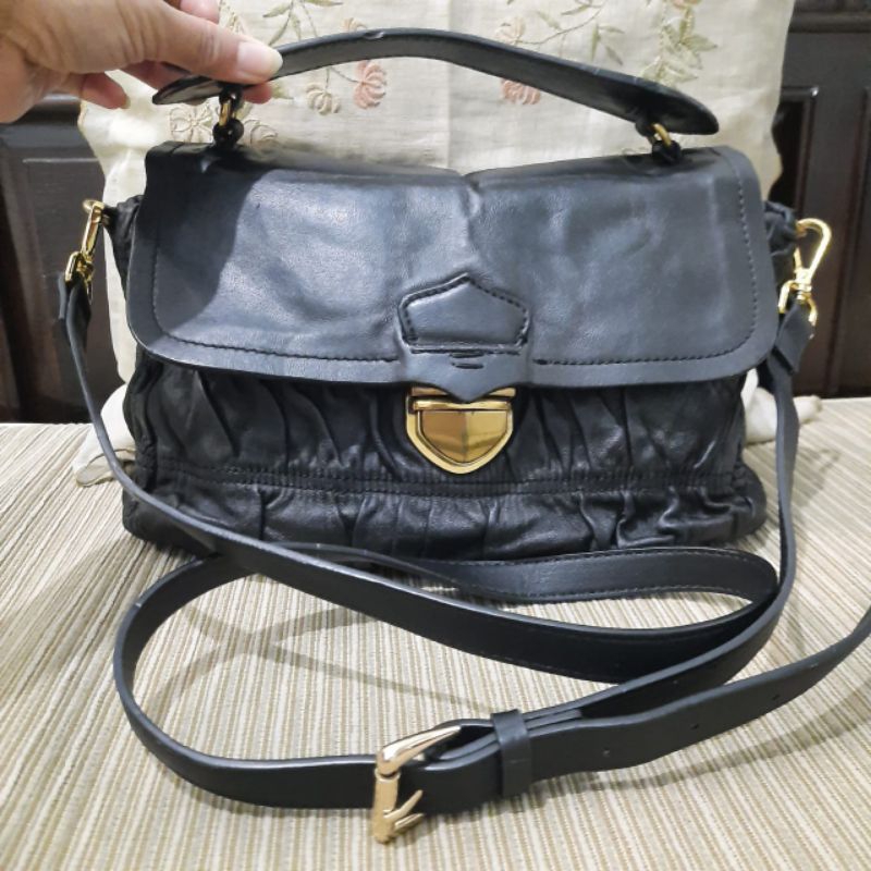 Tas Wanita Branded Second Prada Tas Selempang