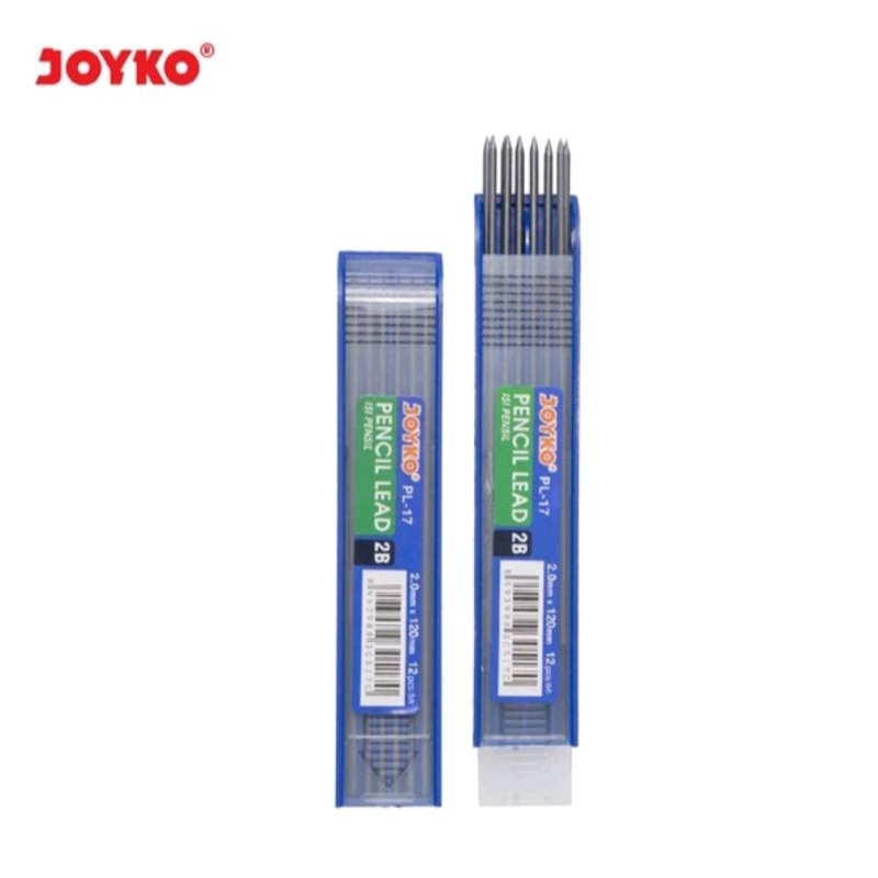 

PENCIL LEAD/ISI PENSIL MEKANIK JOYKO PL-17 2.0MM