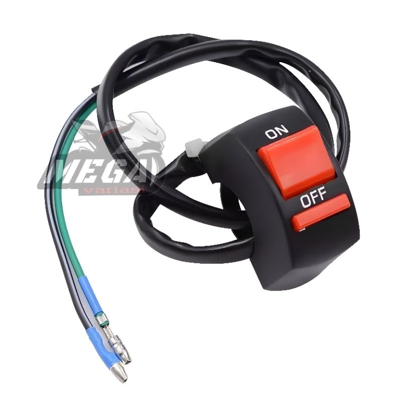 SAKLAR ON OFF STANG HOLDER ON OFF KLEM STANG SAKLAR LAMPU SAKLAR ON OFF LAMPU  VIXION NINJA TIGER GL