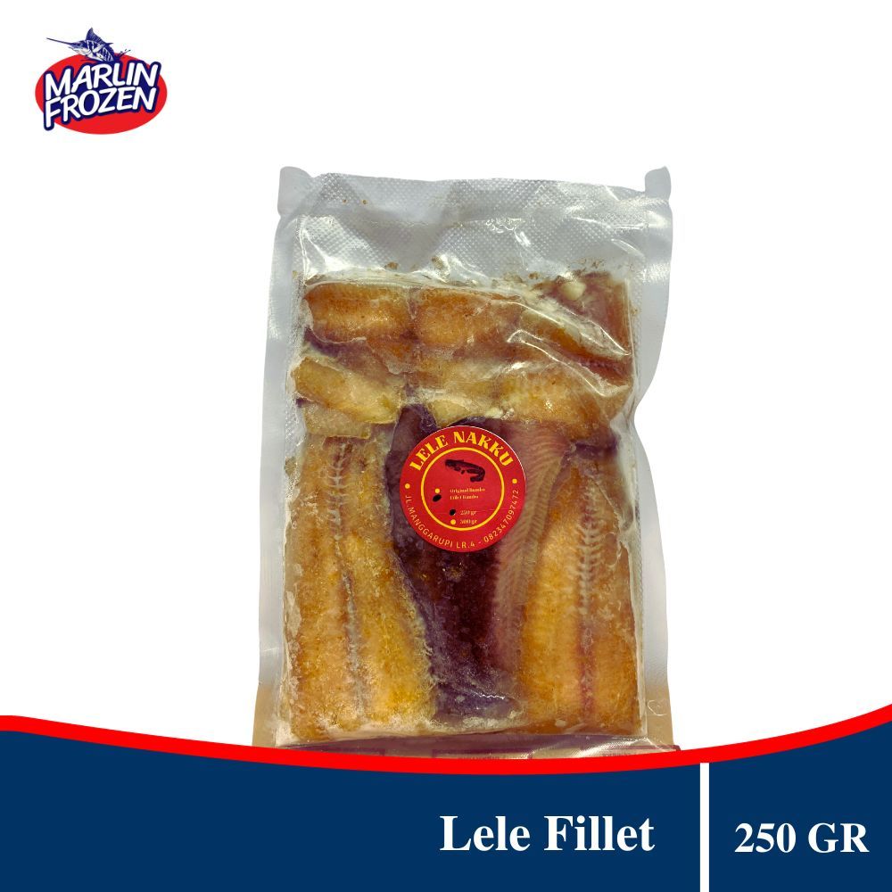 

Ikan Lele Fillet Bumbu Nakku Isi 9 Pcs 250 Gr / Lele Potong / Lele Cutting