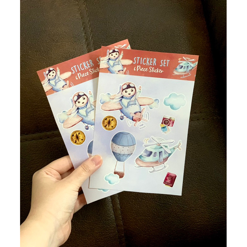 

JASA CETAK CUSTOM STIKER SHEET PACK KISS CUT