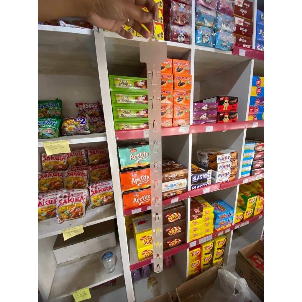 Gantungan Snack Warung, Snack Hanger, Alat Display Snack, Gantungan Ciki