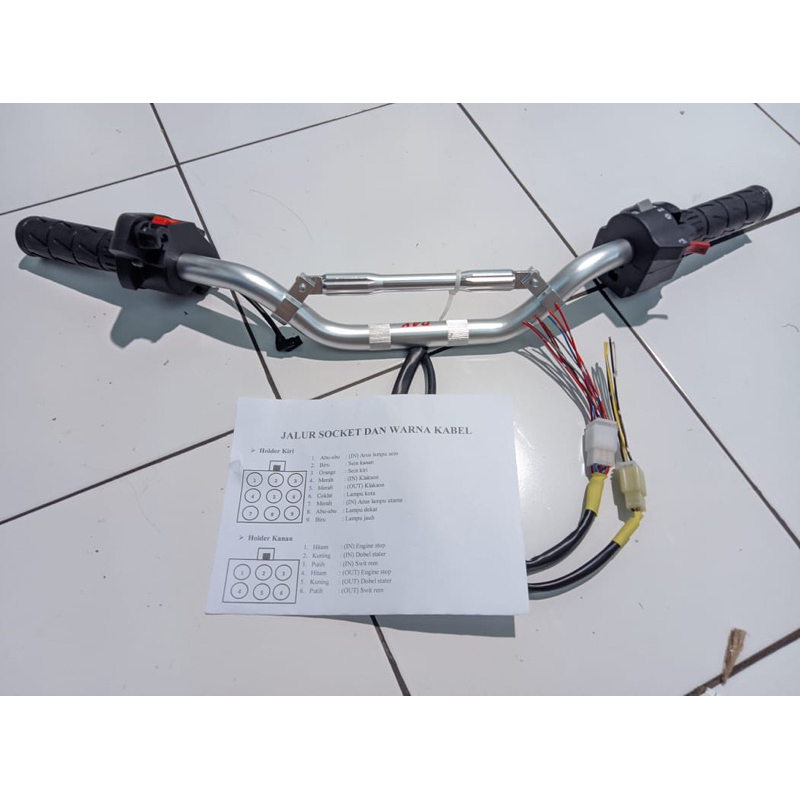 Stang Stir Day Set Mode Bluetooth Holder Vixion