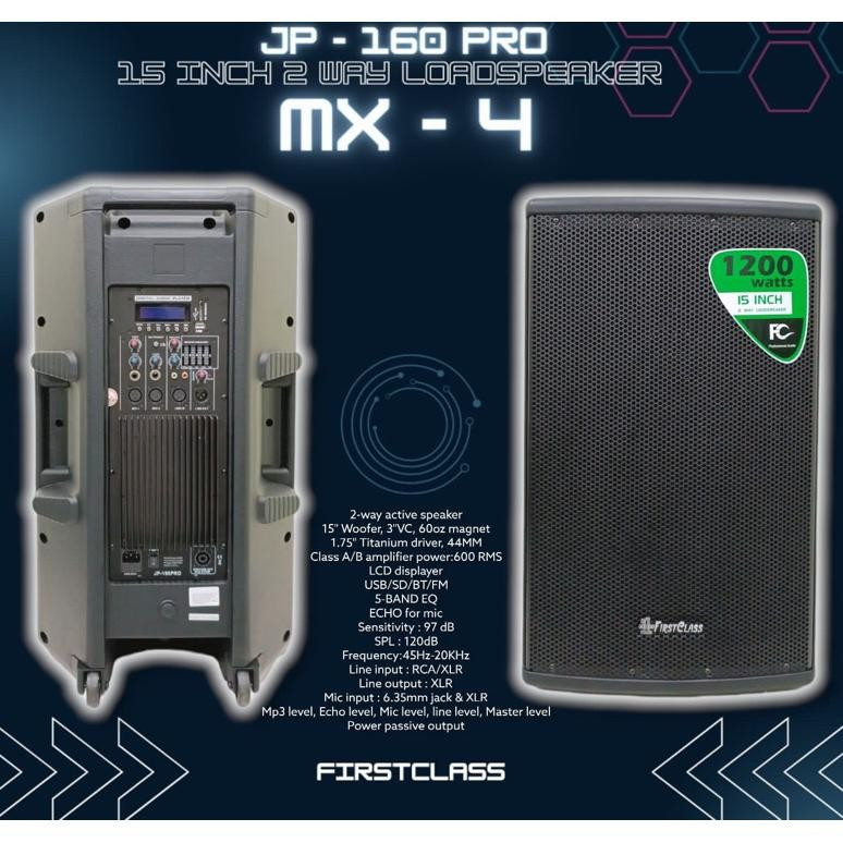 Speaker Active Firstclass JP160PRO MX4 JP 160PRO MX 4