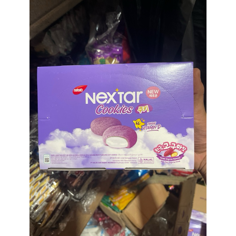 

Nextar Cookies Rasa ubi isi 10bks