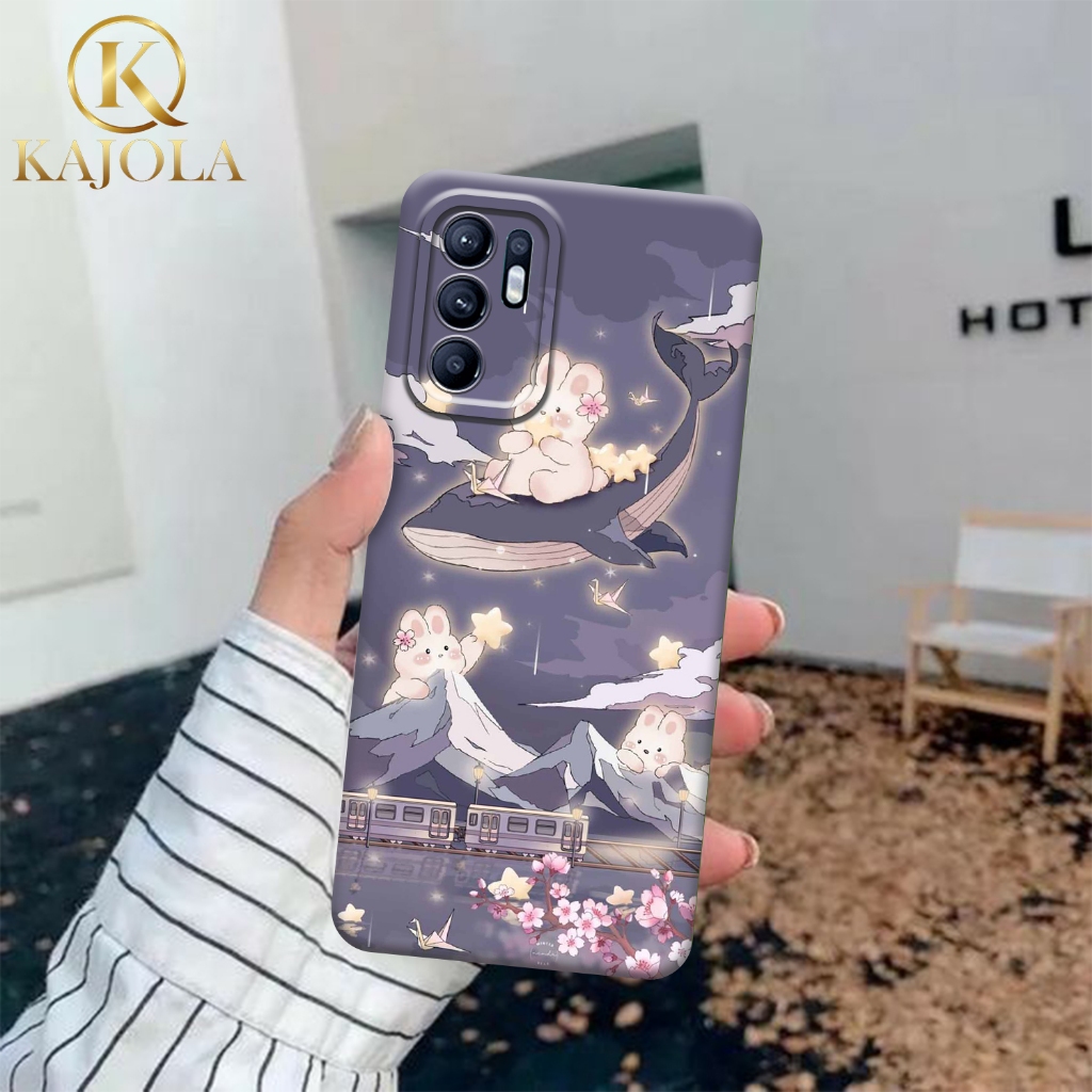 Case Hp OPPO RENO 6 - Case Motif  - OPPO RENO 6 Sicon Hp - Cover Hp - Aksesoris Handphone - Casing M