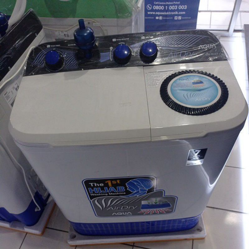 Mesin Cuci AQUA QW-751XT 2 Tabung 7 Kg