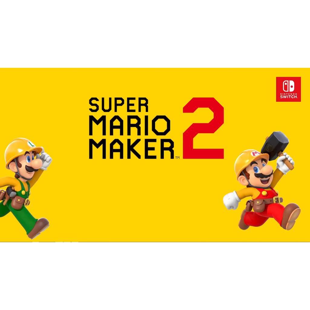 Super Mario Maker 2 Nintendo Original Bisa Online Offline| Steam, PS4, PS5, Nintendo Switch, Xbox On
