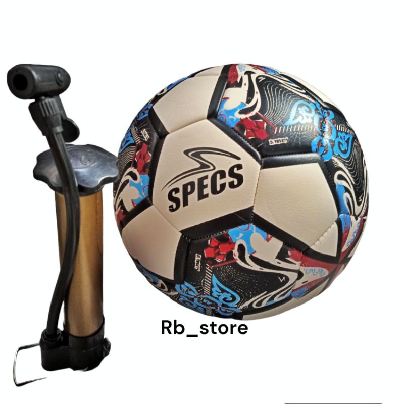 BOLA SEPAK SIZE 5/BOLA KAKI/BOLA SEPAK BONUS POMPA PENTIL DAN JARING