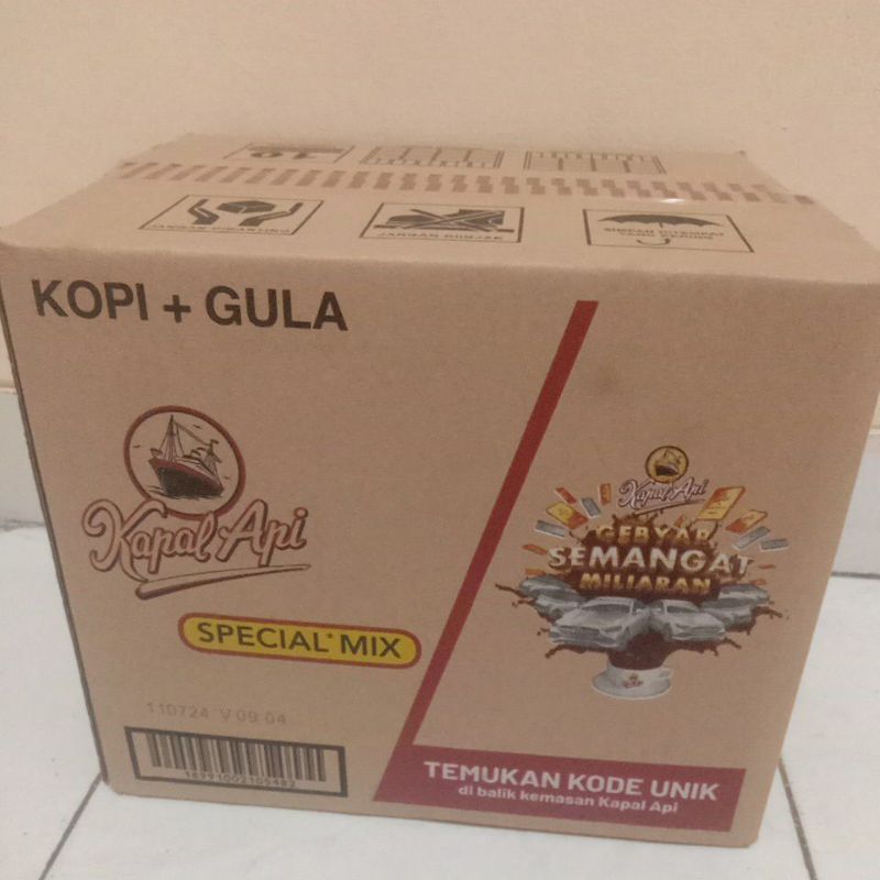 

KOPI KAPAL API SPECIAL MIX 1 DUS