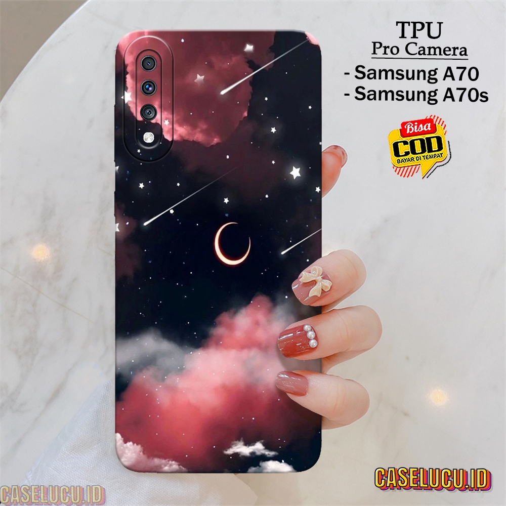 Casing Hp Samsung A70 / A70S Terbaru - Fashion Case Langit - Case Samsung A70 / A70S - Soft Case Hp 