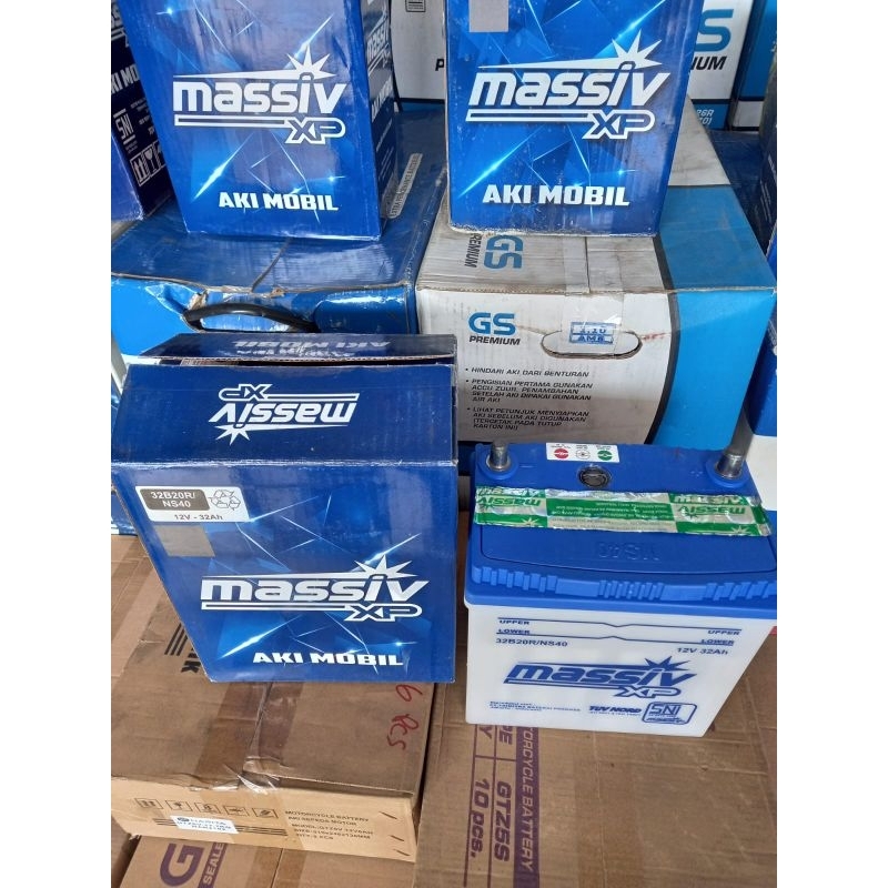 Aki mobil suzuki carry futura massiv xpns40 basah