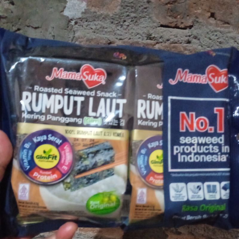 

MAMASUKA RUMPUT LAUT ORIGINAL 9gr (4,5g x 2)