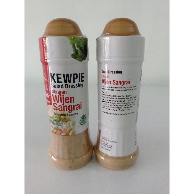 

Kewpie salad dressing wijen sangrai 200ml