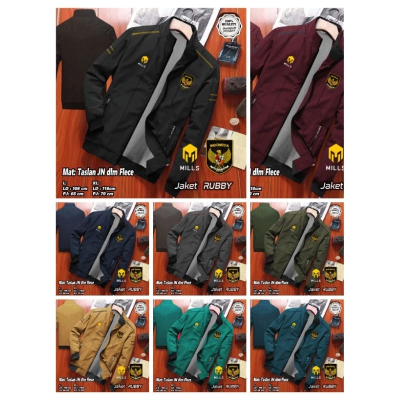 JAKET TIMNAS, JAKET MILLS, JAKET TIMNAS MILLS