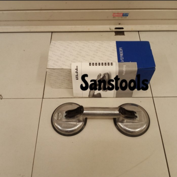 kop kaca 3 kaki alumunium VERIBOR BOHLE / pegangan kaca 2 jaw Germany - 2 jaw Berkualitas