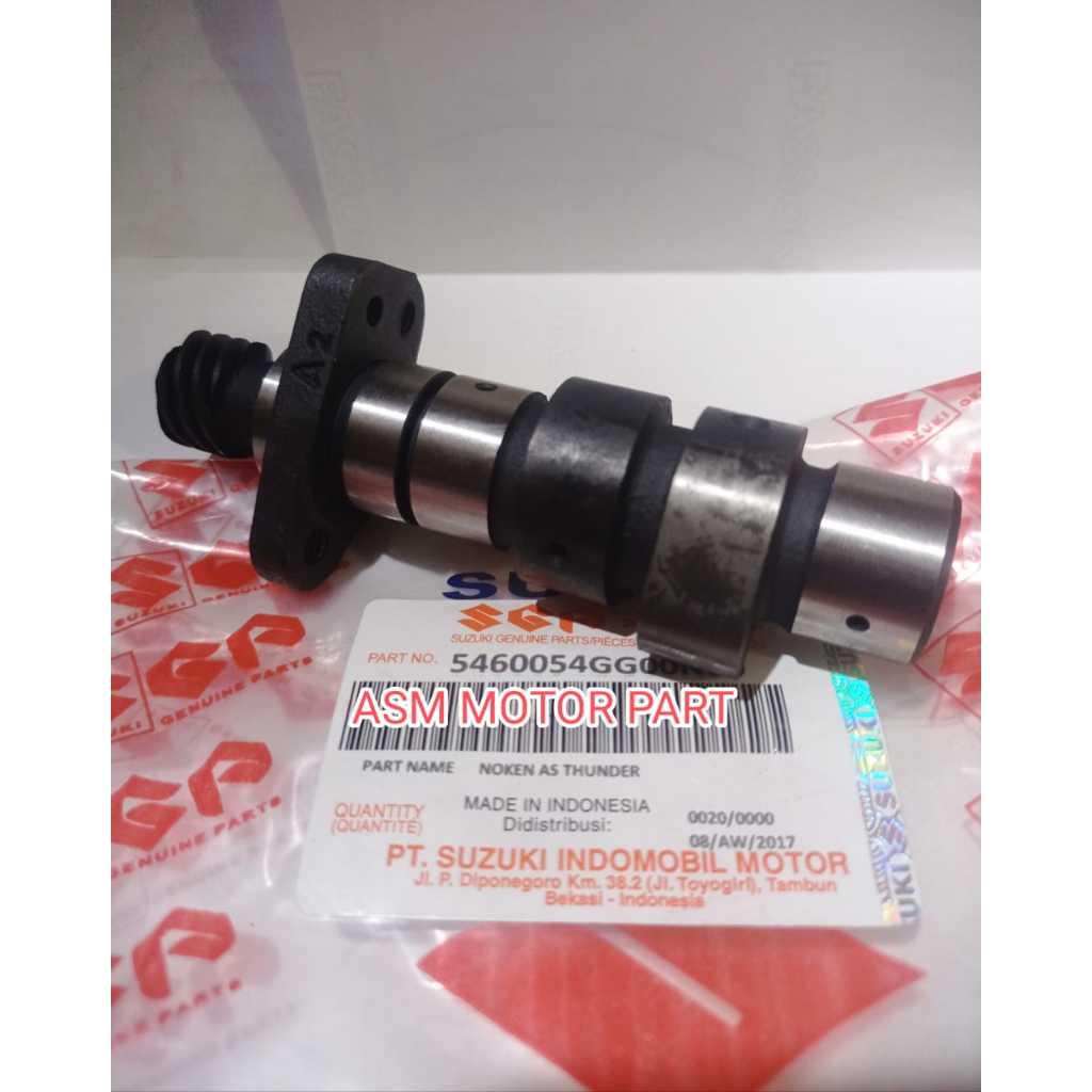 CAMSHAFT THUNDER THUNDER 125 NOKEN AS THUNDER 125