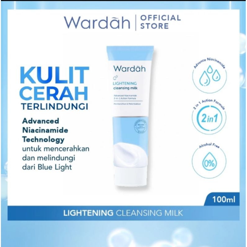 WARDAH LIGHTENING CLEANSING MILK PEMBERSIH WAJAH