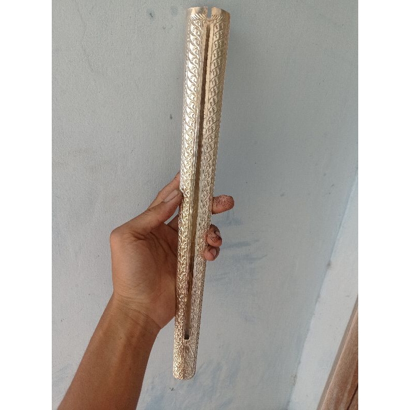 pendok solo blewah tatahan tebal 0.3mm lapis perak