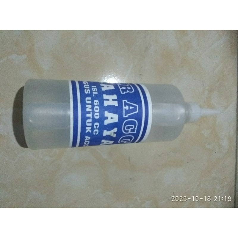 Air Aki Suling Isi Ulang 600ML