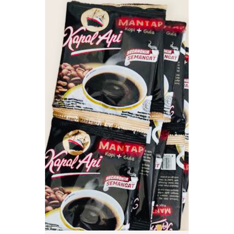 

Kopi Kapal Api Mantap Kopi + Gula