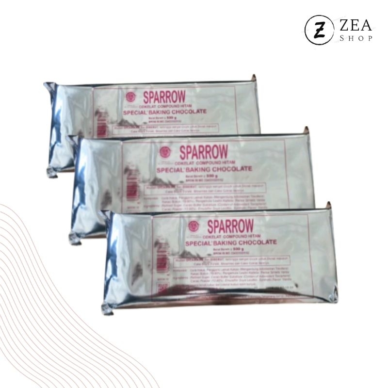 

Sparrow Baking Chocolate 500gram