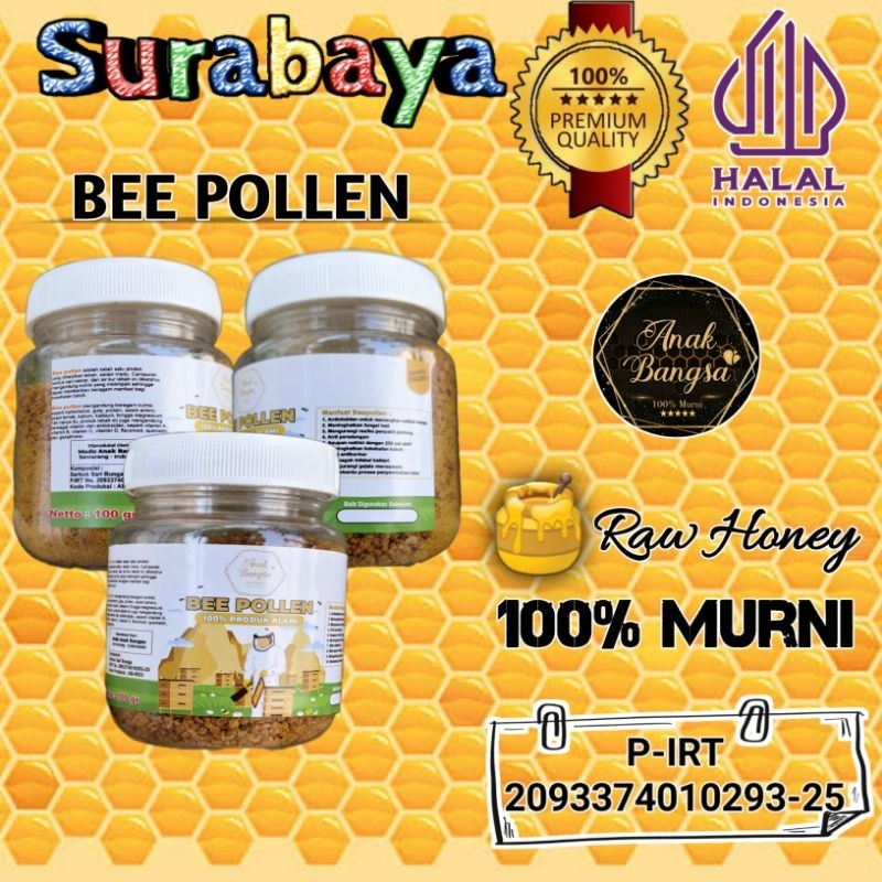 

BEE POLLEN 100 Gram | MADU MURNI ANAK BANGSA