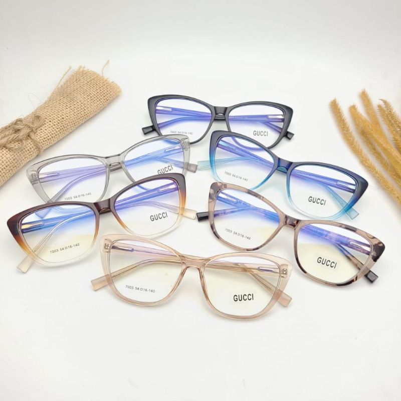 KACAMATA CAT EYE GUCCI 7003 | PHOTOCROMIC BLUERAY