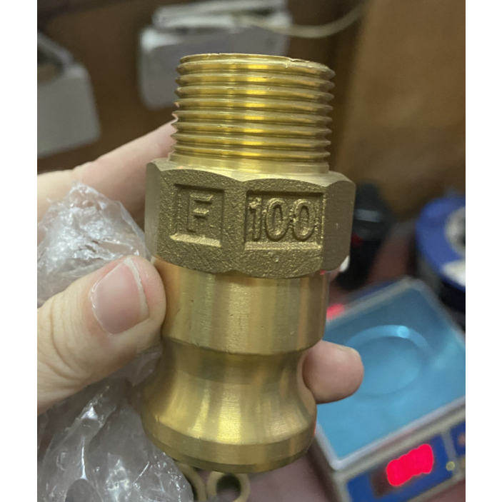 

Camlock type F 1 / bahan Kuningan Brass joint coupler Berkualitas