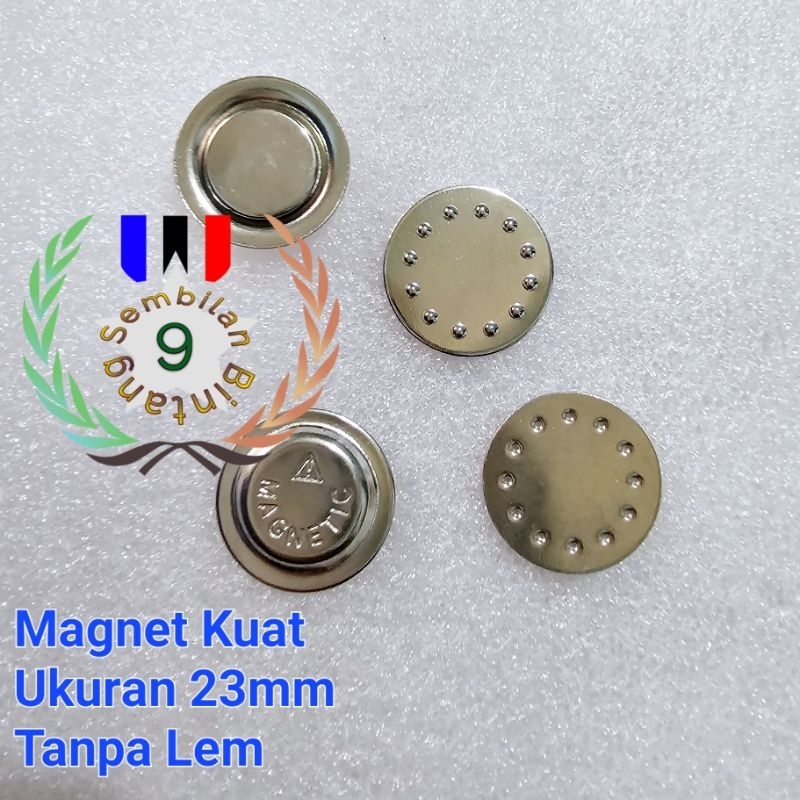 

Magnet Bulat Magnet Pin Lencana Magnet Nama Dada Magnet Papan Nama Tanpa Lem Magnet 23mm