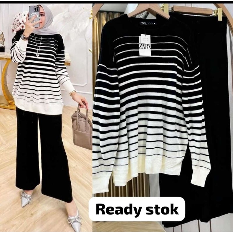 ONE SET KNIT/STELAN RAJUT ZARA