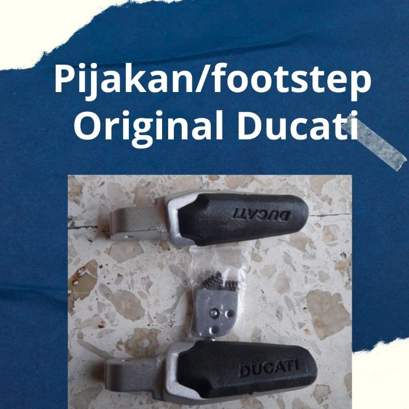 PIJAKAN/FOOTSTEP POSTEP DUCATI ORIGINAL