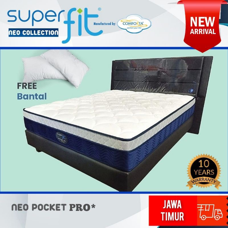 Kasur Springbed Comforta Superfit NEO POCKET PRO
