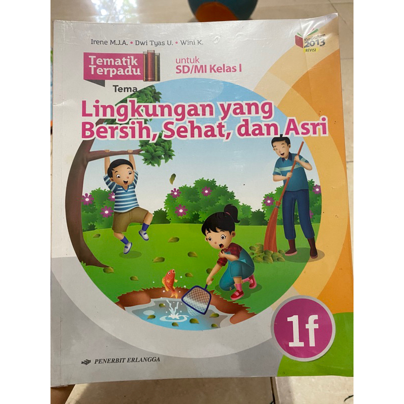 buku Tematik 1f kelas 1 SD